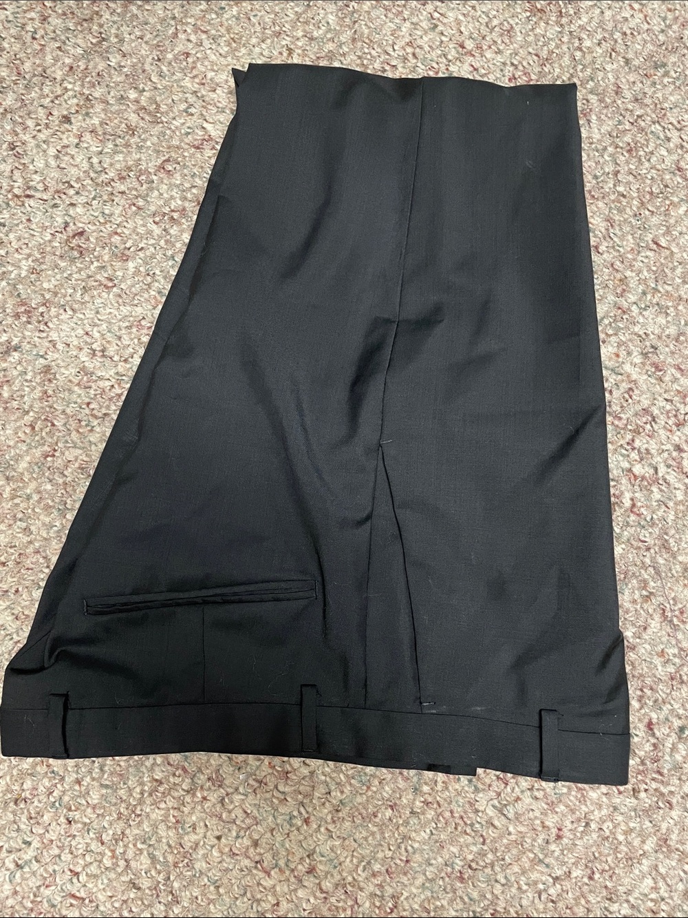 Hugo boss 100% wool new black dress pants